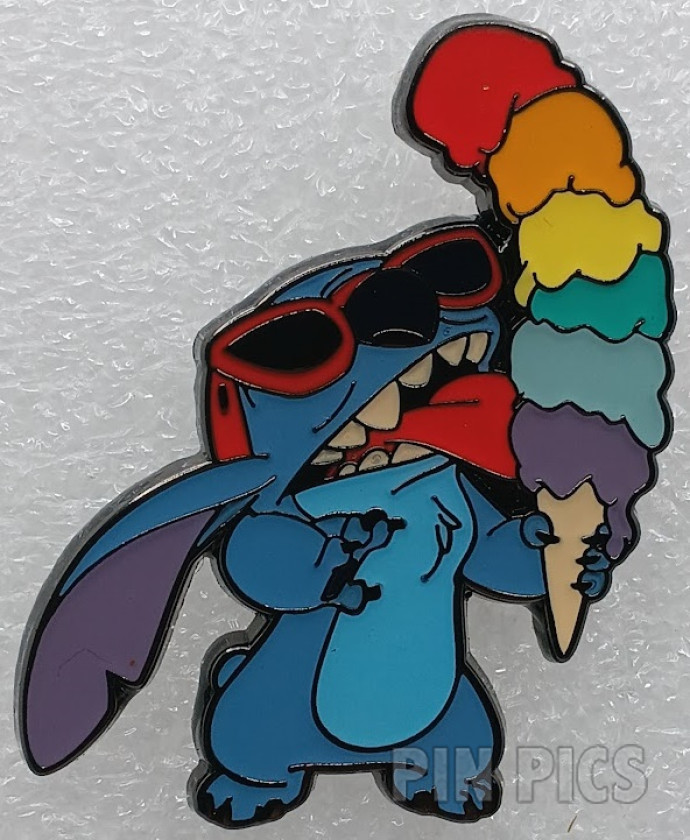 Loungefly - Stitch - Rainbow Ice Cream Cone - Lilo and Stitch - Hot Topic