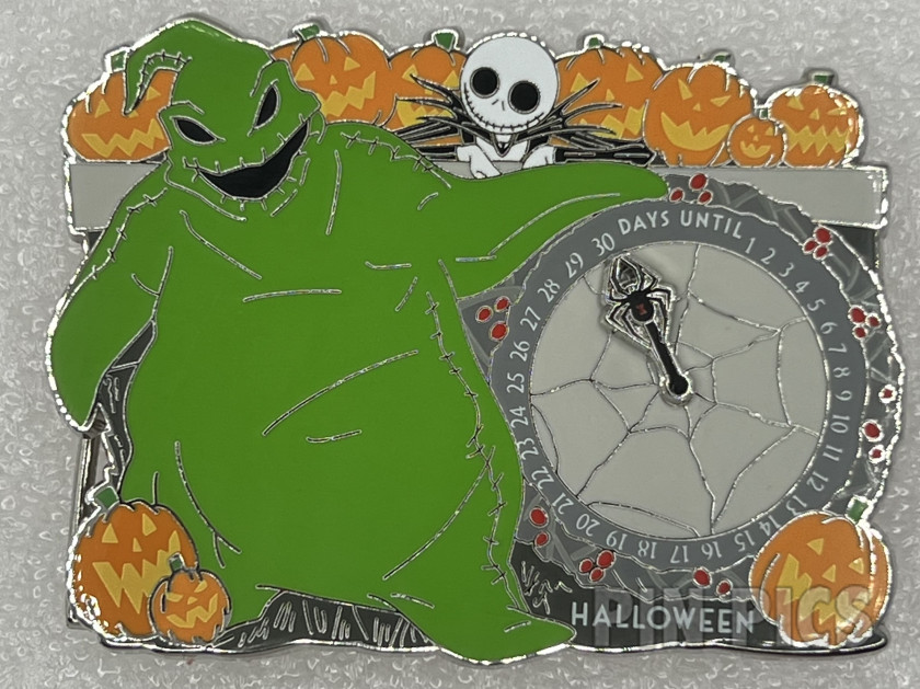 Oogie Boogie and Jack Skellington - Halloween Countdown - Glow in the Dark - Nightmare Before Christmas