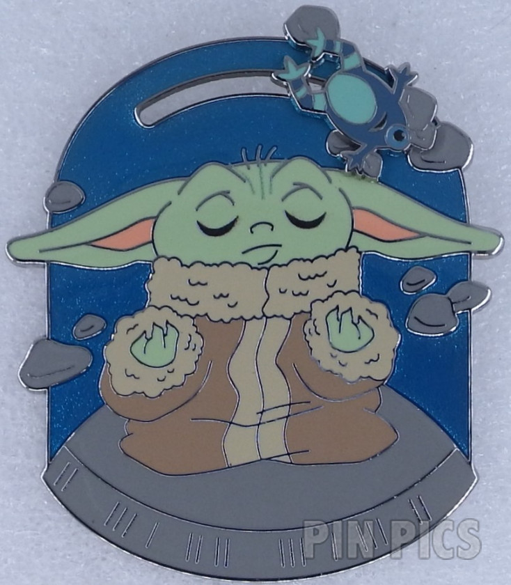 D23 - Grogu - Levitating Rocks and Frog - Relaxing - Joy Everyday - Expo 2024 - Slider - Star Wars