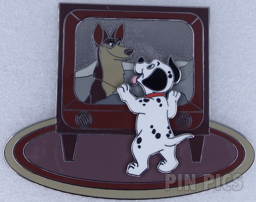 D23 - Dalmatian Puppy and Rin Tin Tin - Watching TV - Relaxing - Joy Everyday - Expo 2024 - 101 Dalmatians