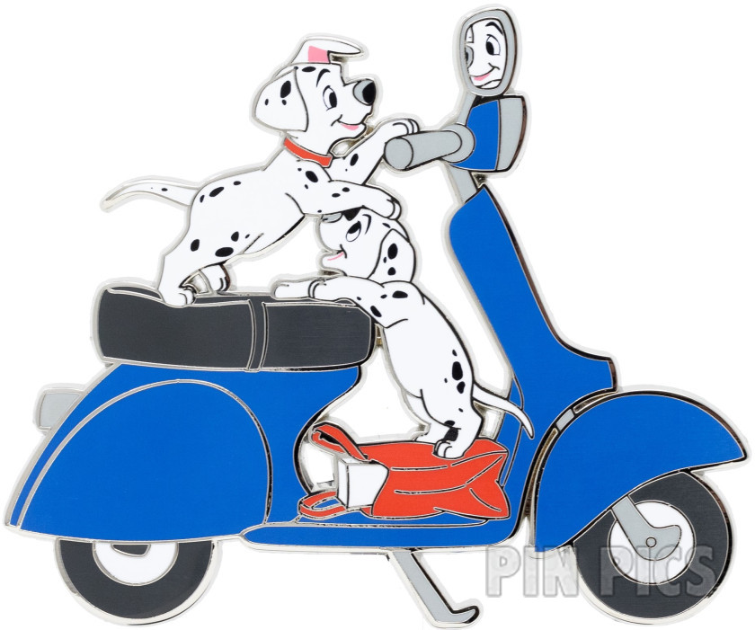 PALM - Puppies on Vespa - Seeing Spots - 101 Dalmatians - Jumbo