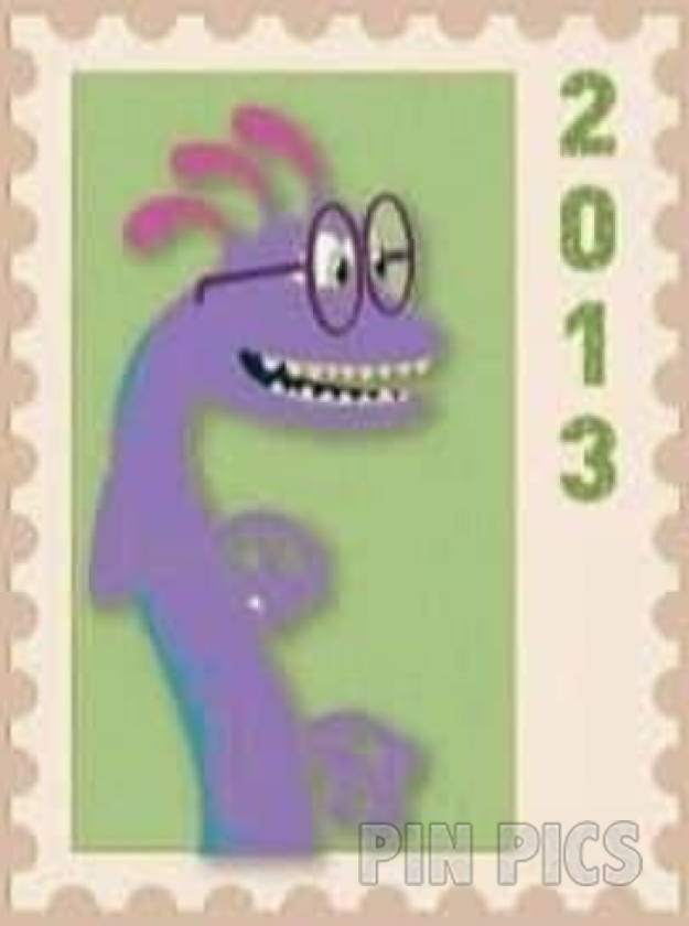 DEC - Randall 2013 - Pixar Commemorative Stamp - Set 3 - Monsters Inc