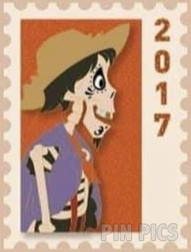 DEC - Hector 2017 - Pixar Commemorative Stamp - Set 3 - Coco