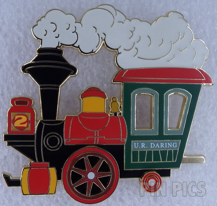 WDI - U.R. Daring - Number 2 Train Engine - Big Thunder Mountain Railroad - 45th Anniversary - D23 Expo 2024 - Jumbo