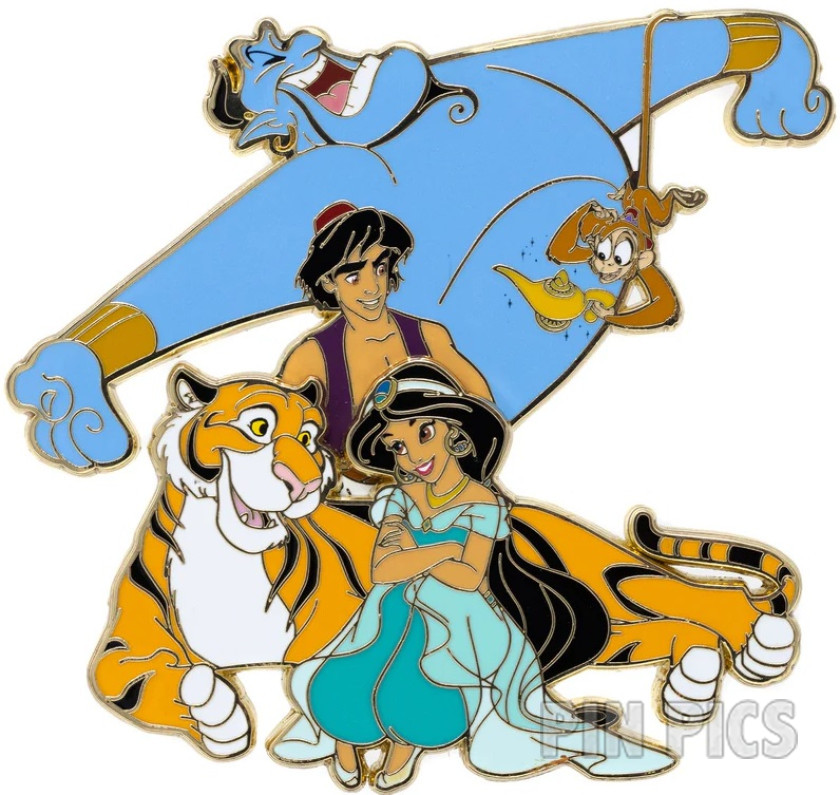 PALM - Aladdin, Jasmine, Genie, Rajah, Abu - Cluster Series - Jumbo