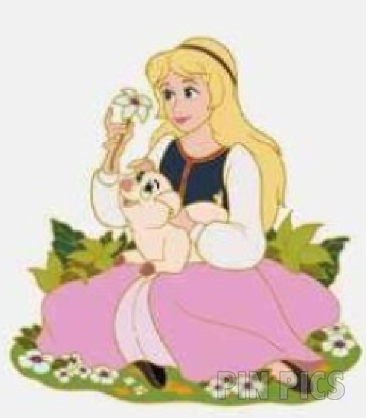 WDI - Eilonwy and Hen Wen - Flower Series 2 - Black Cauldron