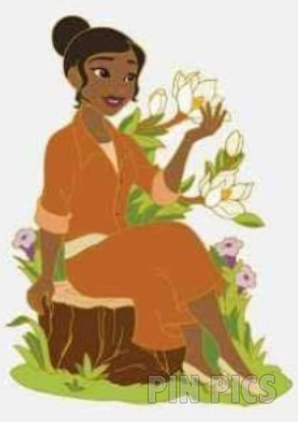 WDI - Tiana - Flower Series 2 - Princess and the Frog - Jumbo