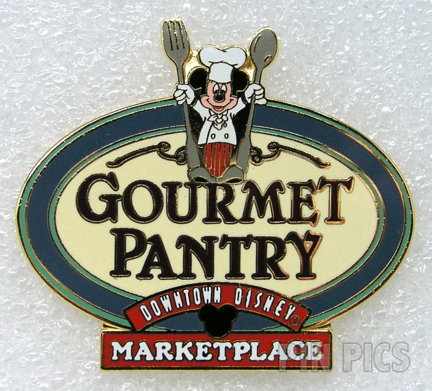 WDW - Gourmet Pantry - Pluto's Pin Pursuit - Downtown Disney Marketplace 26th Anniversary 2001 - Chef Mickey