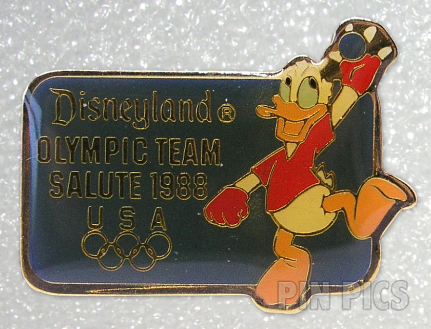 DL – Donald - Olympic Team Salute 1988 USA – Seoul Olympics - Handball