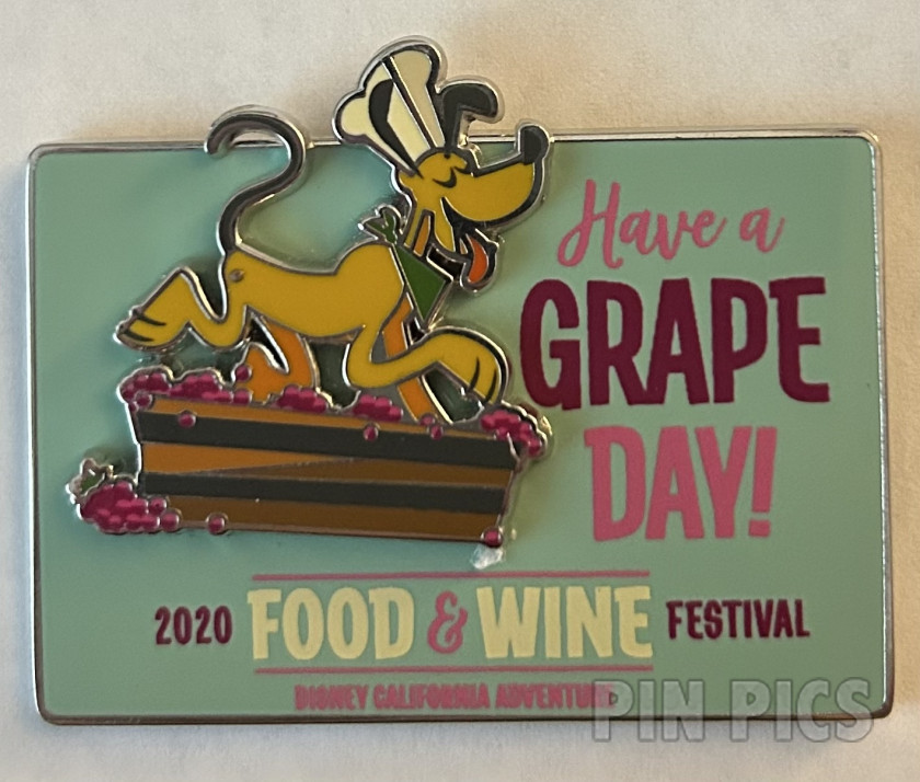 DCA - Pluto - Have a Grape Day - EPCOT Food and Wine Festival 2020