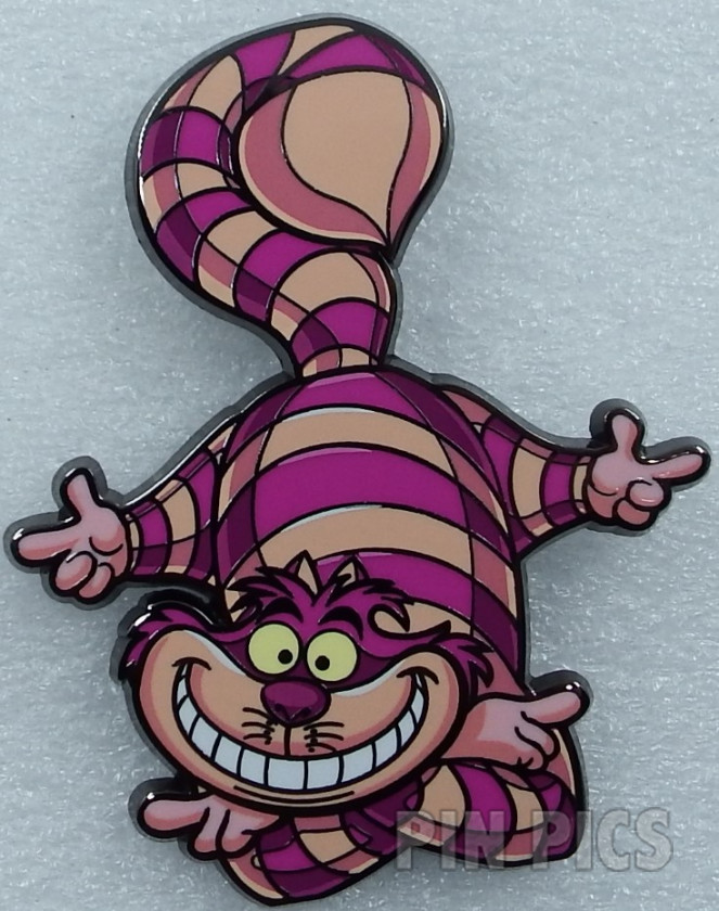 FiGPiN - Cheshire Cat - 606 - Hanging  Upside Down - Alice in Wonderland