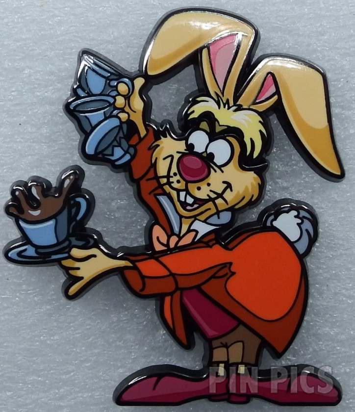 FiGPiN - March Hare - 607 - Holding Teacups - Alice in Wonderland