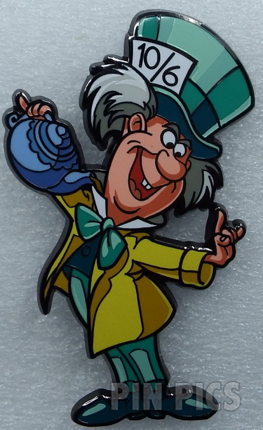 FiGPiN - Mad Hatter - 608 - Holding Teapot - Alice in Wonderland