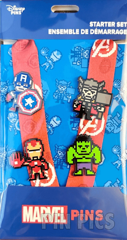 Marvel Pixel Characters Starter Set - Avengers