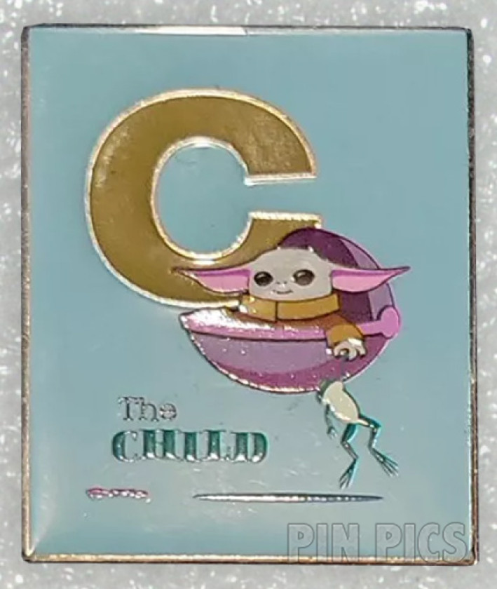 C for The Child - Grogu - Star Wars Artist Series Alphabet - Mandalorian