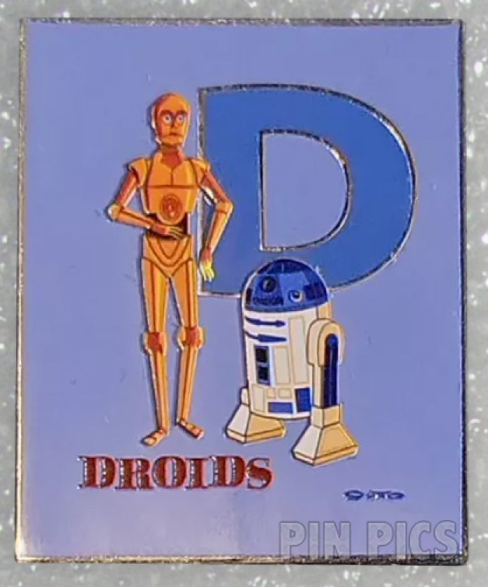 D for Droids - R2-D2 and C-3PO - Star Wars Artist Series Alphabet