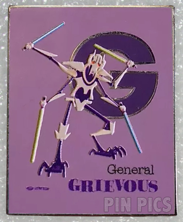 G for General Grievous - Star Wars Artist Series Alphabet - Clone Wars