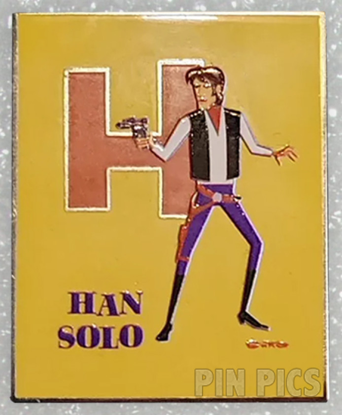 H for Han Solo - Star Wars Artist Series Alphabet