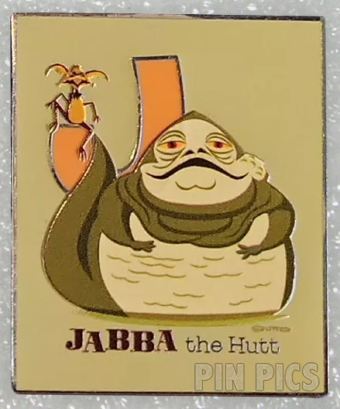 J for Jabba - Salacious Crumb - Star Wars Artist Series Alphabet - Return of the Jedi