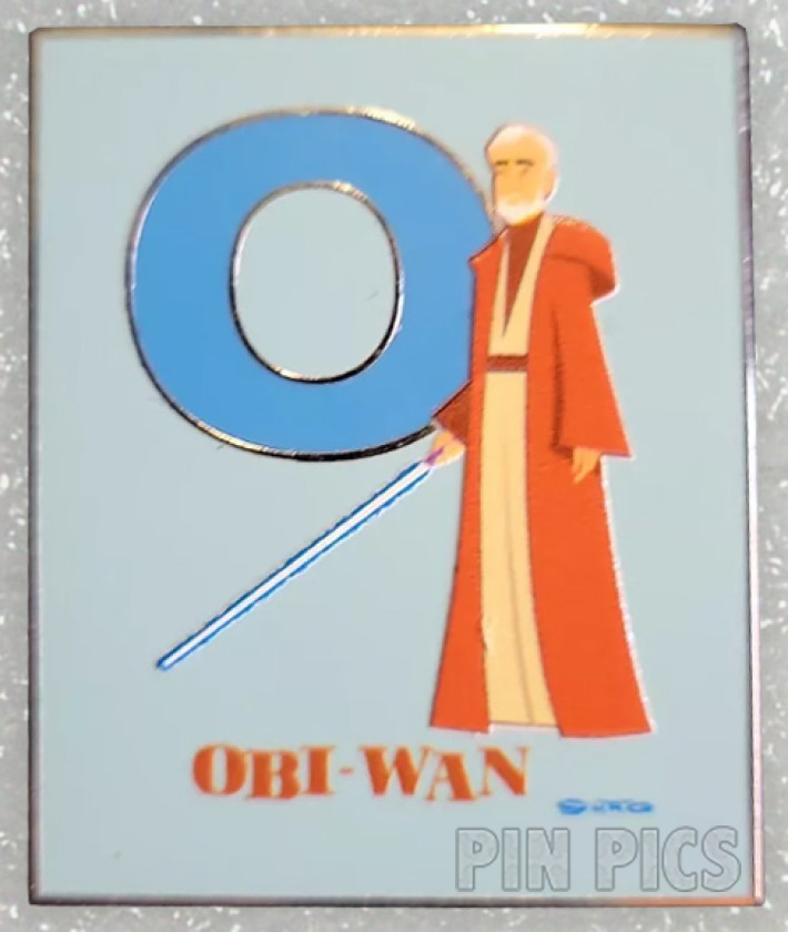 O for Obi-Wan Kenobi - Star Wars Artist Series Alphabet - Jedi