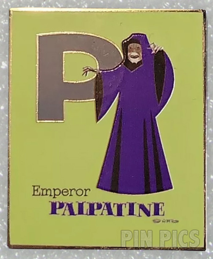 P for Emperor Palpatine - Star Wars Artist Series Alphabet