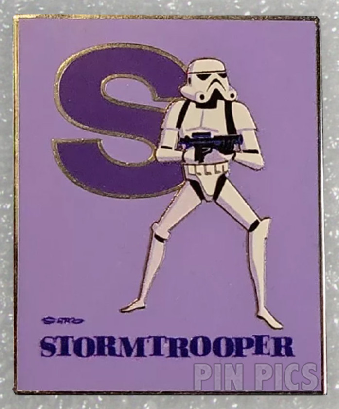 S for Stormtrooper - Star Wars Artist Series Alphabet