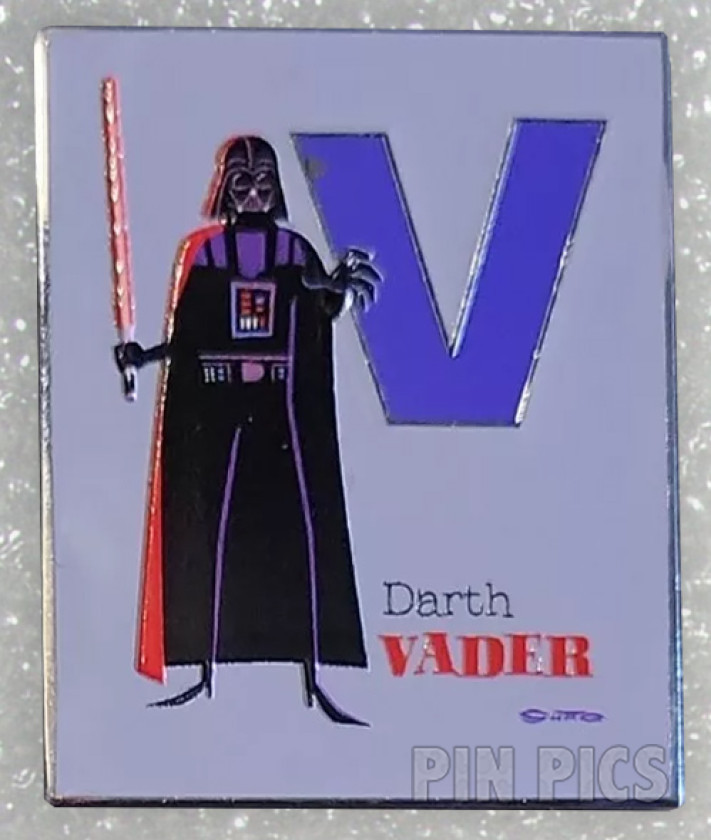 V for Darth Vader - Star Wars Artist Series Alphabet