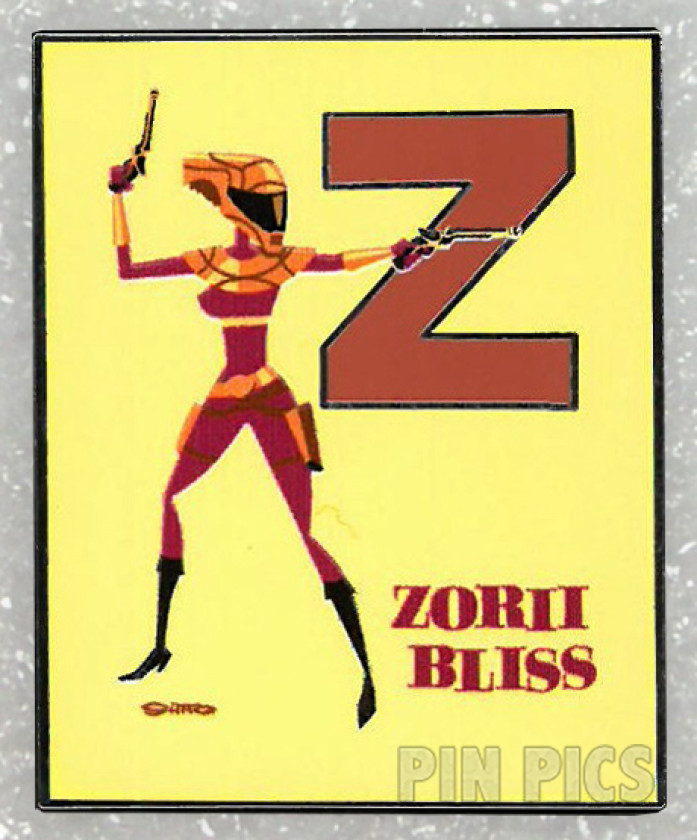 Z for Zorii Bliss - Star Wars Artist Series Alphabet