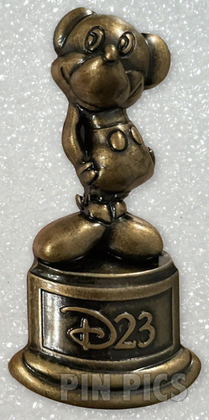 D23 - Mickey Mousecar Bronze Statue - Official Tour of the Walt Disney Studio Archives 2020 Set - 50th Anniversary