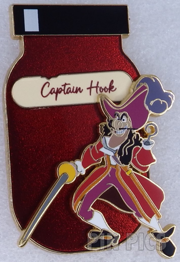 DEC - Captain Hook - Red Paint Jar - Color Shades of Magic - D23 Expo 2024 - Peter Pan