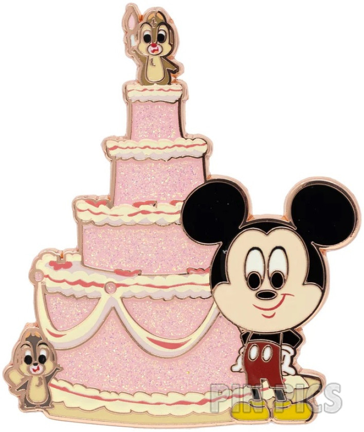 PALM - Mickey, Chip, Dale - Birthday Cake