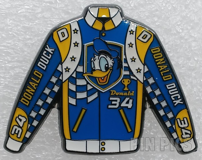 Loungefly - Donald Duck - Race Jacket - Mystery - 34 - Hot Topic