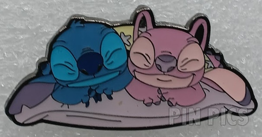 Loungefly - Sleeping Stitch and Angel - Mystery - Hot Topic