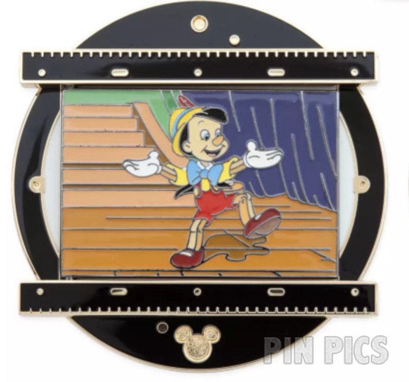 DIS - Pinocchio - Animator's Pegged Disc - Set C - Joy on the Screen - D23 Expo 2024 - Slider