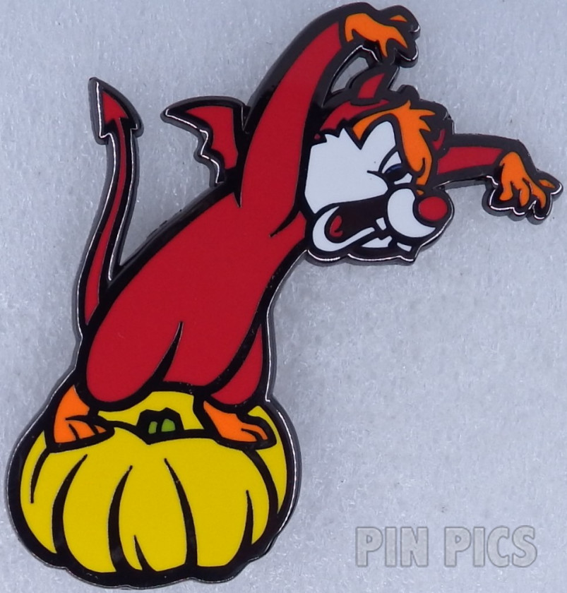 DLP - Dale - Devil on Pumpkin - Halloween