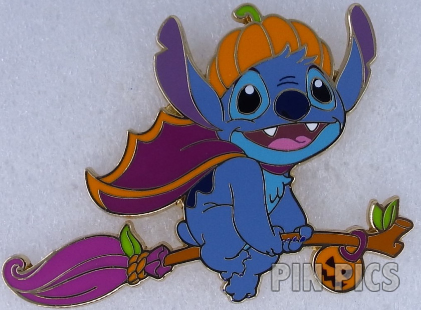 DLP - Stitch - Lilo and Stitch - Flying A Broom - Halloween