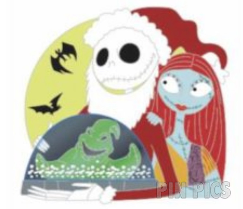 Jack, Sally, Oogie Boogie - Snowglobe - Nightmare Before Christmas