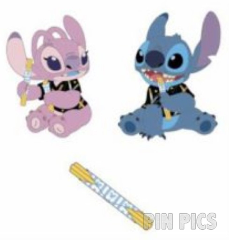 Stitch and Angel - Churro Set - October - Stitch Attacks Snacks