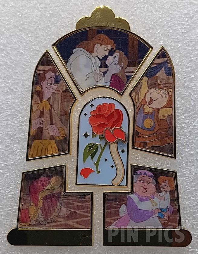 Loungefly - Beauty and the Beast Lenticular Portraits Set - Mystery - Puzzle - BoxLunch