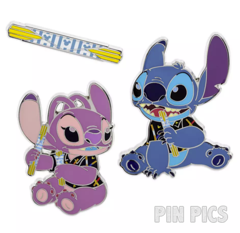 Stitch and Angel - Churro Set - October - Stitch Attacks Snacks