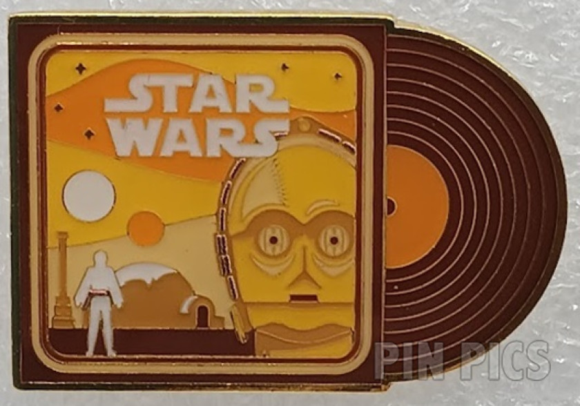 Loungefly - C-3PO - Star Wars Vinyl Records - BoxLunch