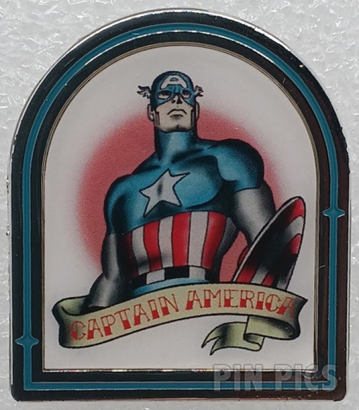 Hot Topic - Captain America - Marvel Character Tattoos