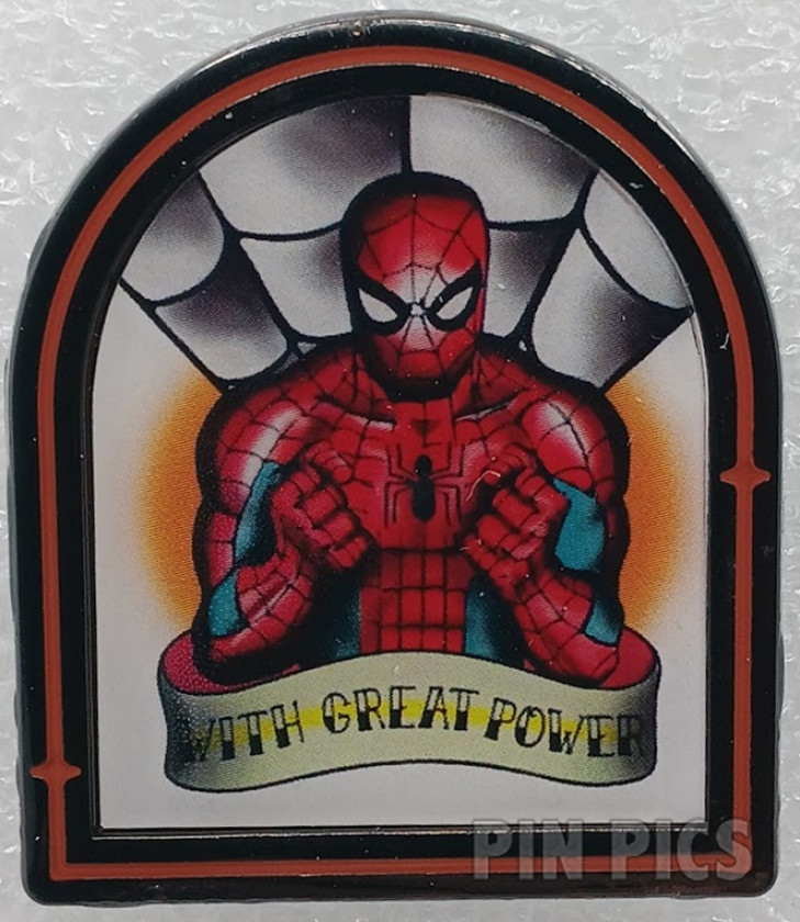 Hot Topic - Spider-Man - With Great Power - Marvel Character Tattoos