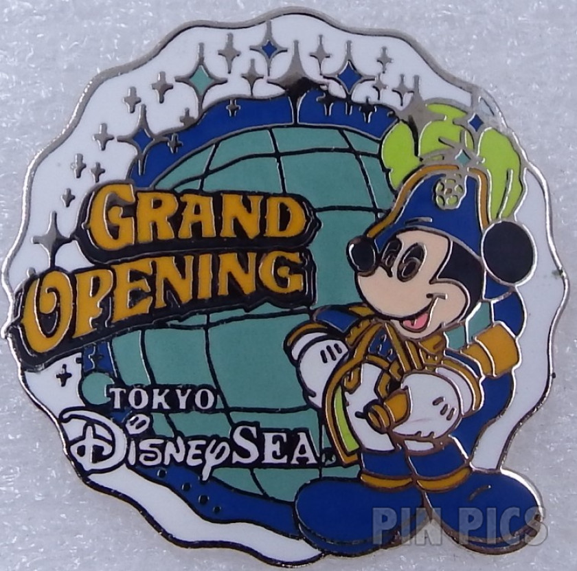 Japan - Mickey Mouse - Captain Mickey - Grand Opening - TDS