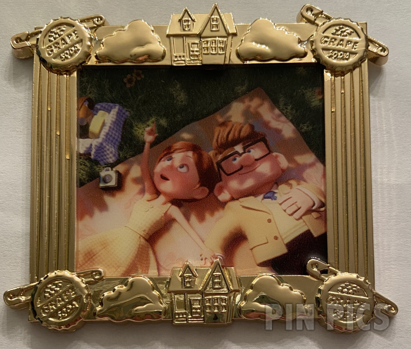 GoPinPro - Carl and Ellie - Picnic Scene - Picture Perfect Frames - UP - Pixar