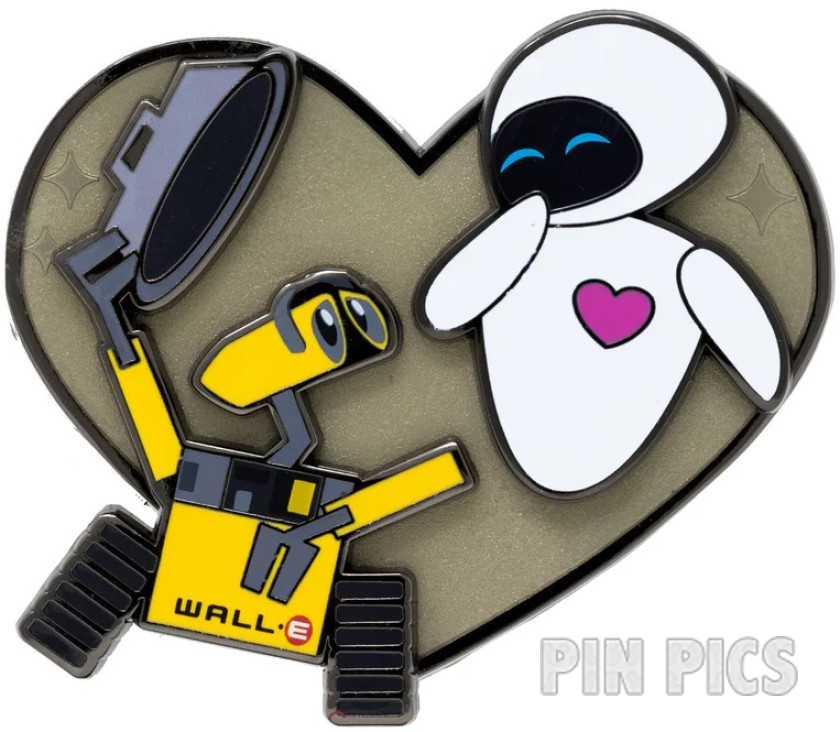 PALM - WALL-E and EVE - Dancing - Heart - Pixar