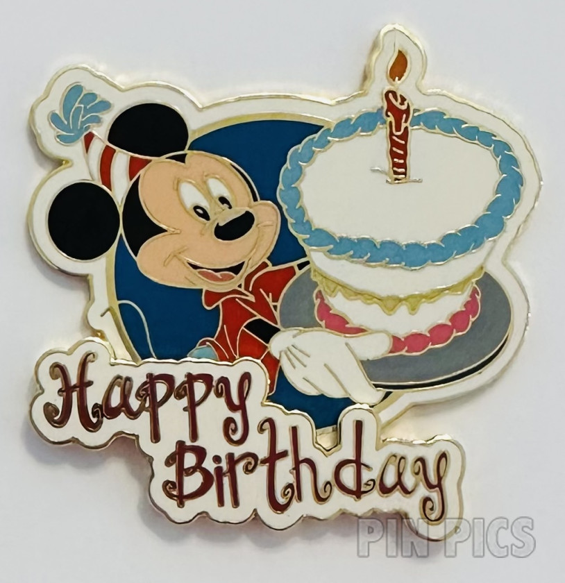 WDW - Mickey - Prototype - Happy Birthday - Cake