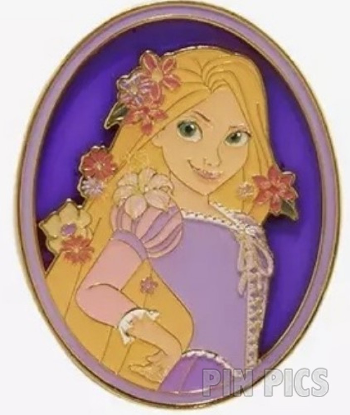 Loungefly - Rapunzel - Disney Princess Floral Portraits - Mystery - Stained Glass - Tangled - BoxLunch