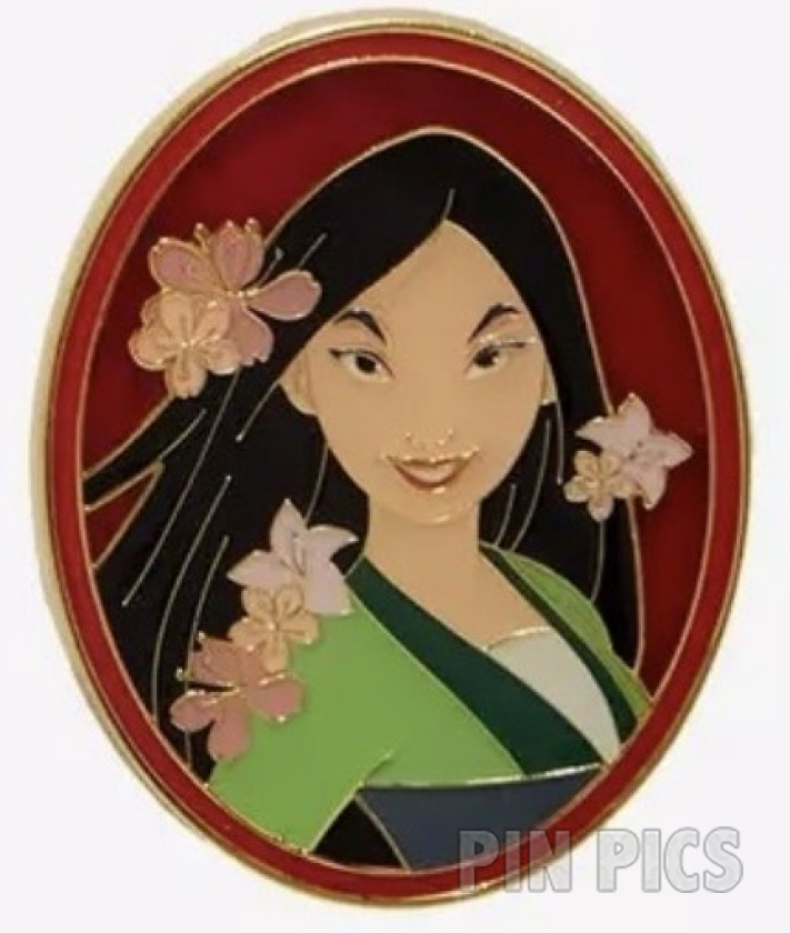 Loungefly - Mulan - Disney Princess Floral Portraits - Mystery - Stained Glass - BoxLunch