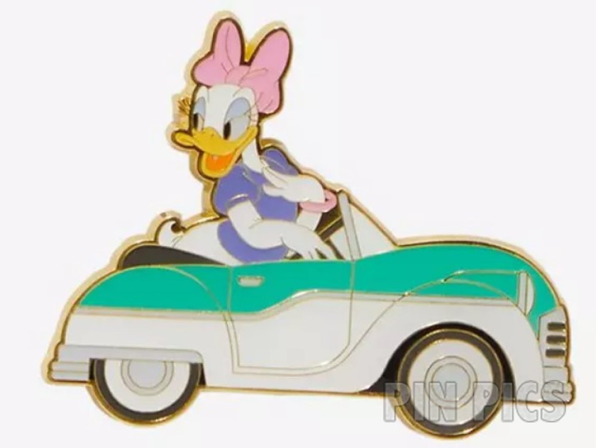 Loungefly - Daisy Duck - Sensational Six in Classic Cars - Mystery - BoxLunch